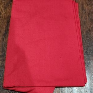 fire engine red fabric